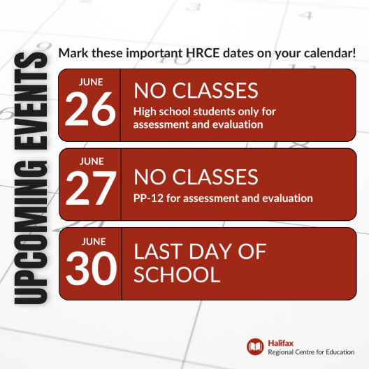 Important Dates June