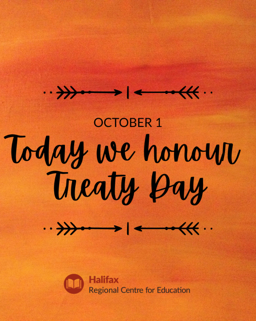 October 1st is Treaty Day