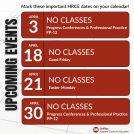 Important HRCE Dates